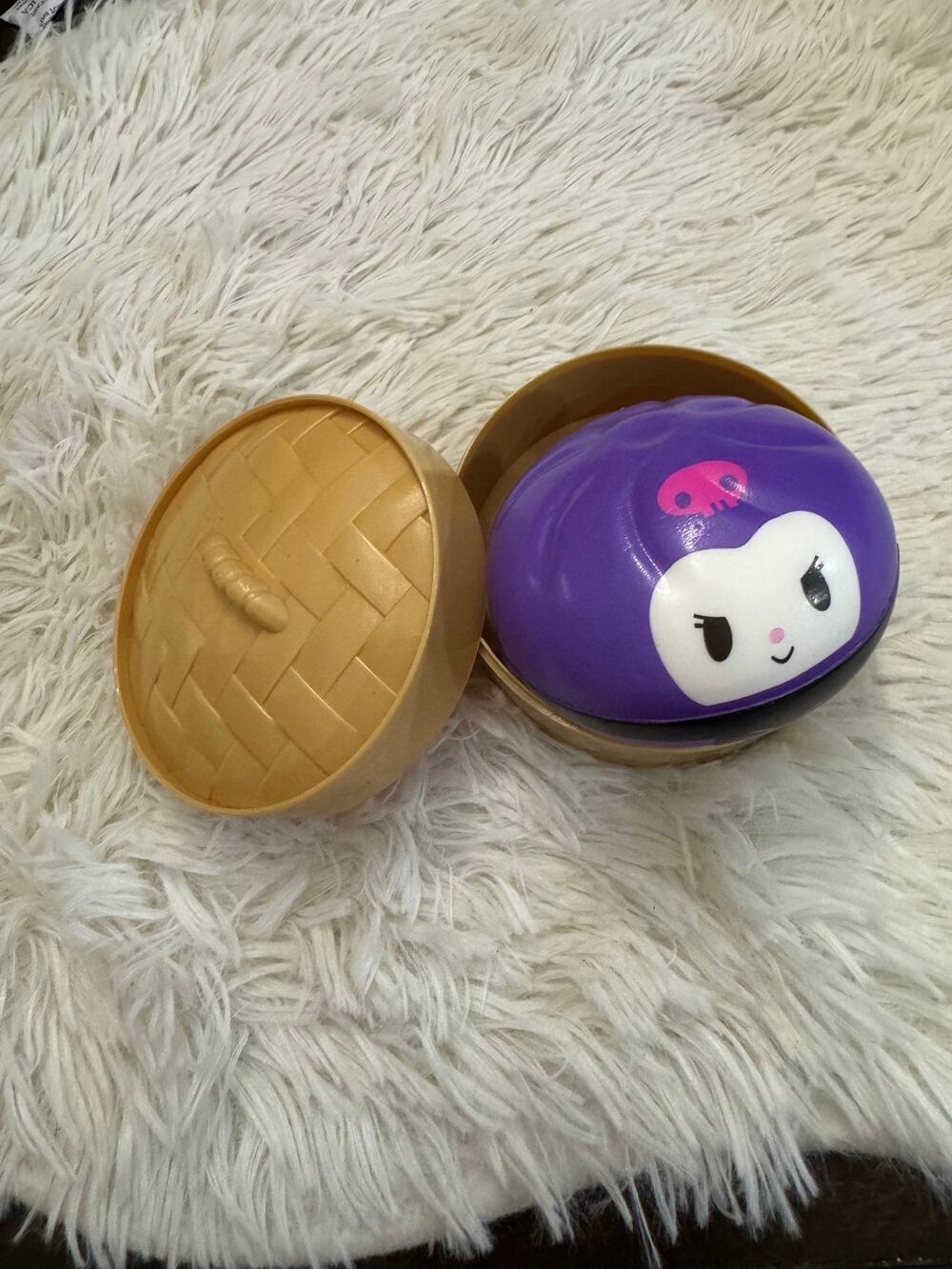 Sanrio Kuromi foam squishy dumpling purple slow rebound